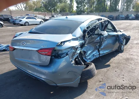 2018 Infiniti Q50 Luxe/Sport from USA, damaged, VIN JN1EV7AP1JM351234